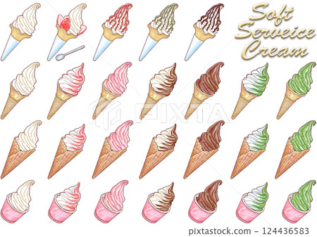 List of various flavors of soft serve ice cream List of various flavors of soft serve ice cream 124436583