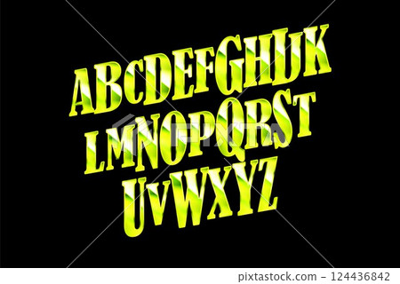 Gold Grand Opening text effect. Vector illustration 124436842