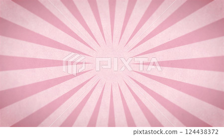 Pink sunburst background (straight lines/concentrated lines) 124438372