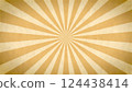 Yellow sunburst background (straight lines/concentrated lines) 124438414