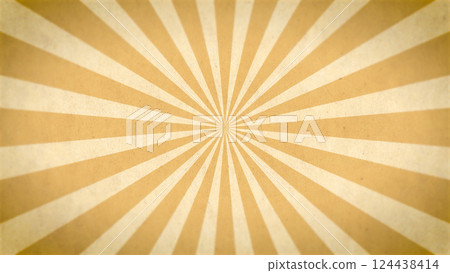 黃色旭日背景(直線/集中線) 黃色旭日背景(直線/集中線) 124438414