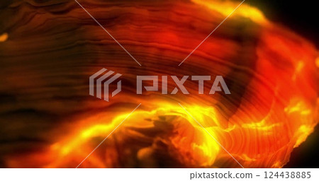 Image of red flames on black background Image of red flames on black background 124438885