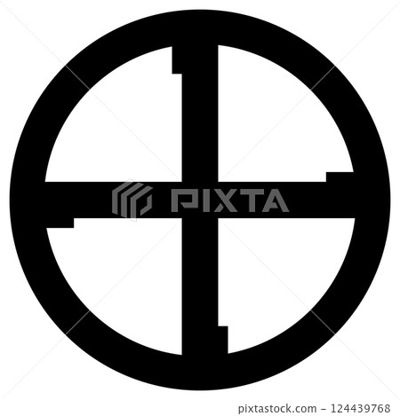 這是一個家族徽章。它被稱為鑰匙。 這是一個家族徽章。它被稱為鑰匙。 124439768