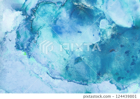 Watercolor-style background material Watercolor-style background material 124439801