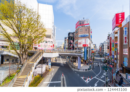 立川站南口的新綠 立川站南口的新綠 124443100