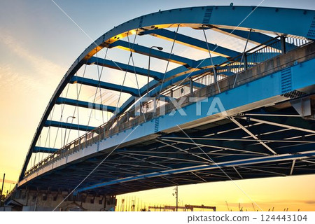 夕陽下的京極橋 夕陽下的京極橋 124443104