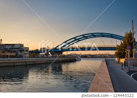 夕陽下的京極橋 夕陽下的京極橋 124443122