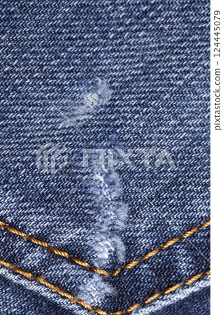 Blue jeans texture background. Denim background. Blue jeans texture background. Denim background. 124445079