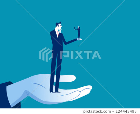 The Man who Looks at Himself in the Palm of his Hand and Questions Life The Man who Looks at Himself in the Palm of his Hand and Questions Life 124445493