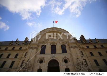 Baroque facade of the Invalides 124446628