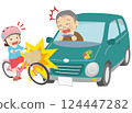 Traffic accidents caused by elderly people 124447282