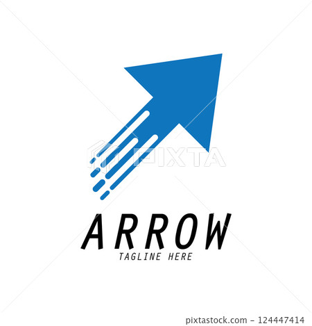 Arrow logo design icon illustration grapich Arrow logo design icon illustration grapich 124447414