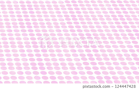 復古圓點圖案，透明背景 124447428