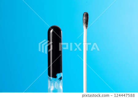 A smear of culture for the flora of discharge from the ear in otolaryngology for bacterial culture. Detection of bacteria and viruses, sensitivity to antibiotics. A smear of culture for the flora of discharge from the ear in otolaryngology for bacterial culture. Detection of bacteria and viruses, sensitivity to antibiotics. 124447588