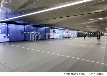 大阪地鐵夢洲站大廳巨型 LED 螢幕 大阪地鐵夢洲站大廳巨型 LED 螢幕 124450002