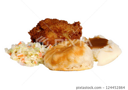 Fried Chicken And Mashed Potatoes Fried Chicken And Mashed Potatoes 124452864