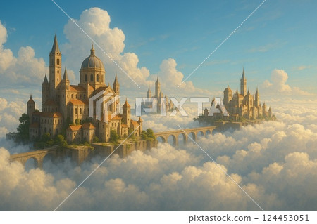 City in the sky 124453051