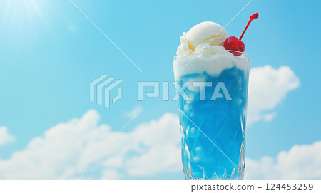Summer cold cream soda Summer cold cream soda 124453259