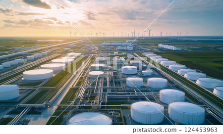 Hydrogen production facility using renewable energy 124453963