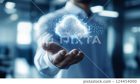 Pastel colored 3D graphs and business data 124454000