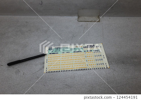 Horse racing scenery Horse racing scenery 124454191