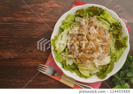 Pork Shabu Salad (Sesame Sauce) Image 124455489