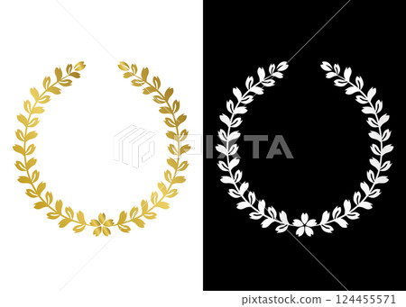 月桂樹、月桂花環、獎項和認可、月桂樹和櫻花圖標 26 124455571