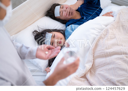 Nursing father Nursing father 124457629