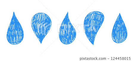 Spray fountain with water droplets and liquid splashes. Ocean wave puddle, oil-like flow with sea-inspired drips. Flat vector illustration isolated on white background. Spray fountain with water droplets and liquid splashes. Ocean wave puddle, oil-like flow with sea-inspired drips. Flat vector illustration isolated on white background. 124458015