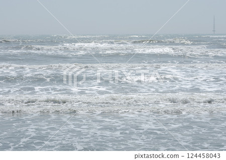 千葉縣太平洋海岸的海浪 124458043