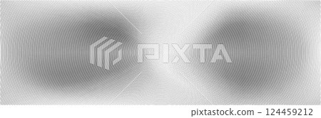 Retro halftone pixel texture, geometric dot pattern, background with gradient effect, grunge noise and abstract graphic design. Flat vector illustration isolated 124459212