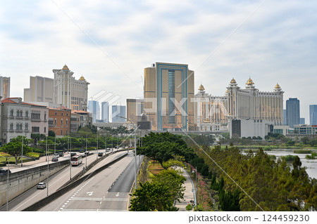 路氹區賭場度假村街景 / 澳門 124459230