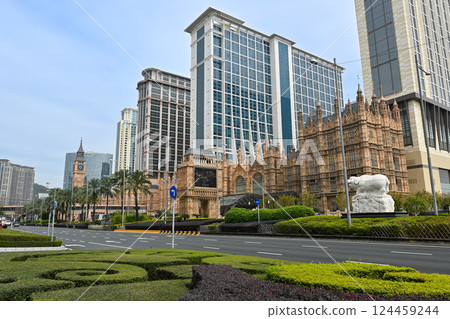 路氹區賭場度假村街景 / 澳門 124459244