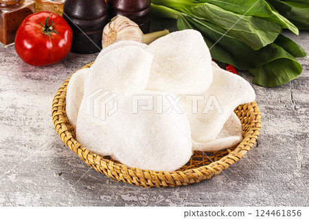 Viietnamese crab chips for snack 124461856