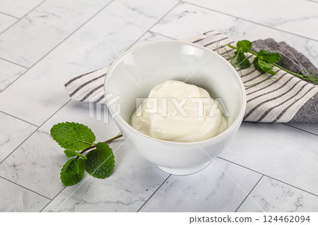 Traditional soft dietary Greek yoghurt Traditional soft dietary Greek yoghurt 124462094