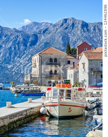 Perast: A Historic Maritime Gem of Montenegro Perast: A Historic Maritime Gem of Montenegro 124462896