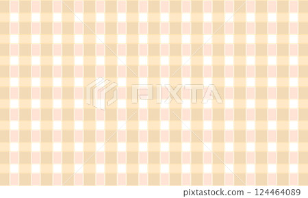 Light pink and brown madras check pattern Light pink and brown madras check pattern 124464089