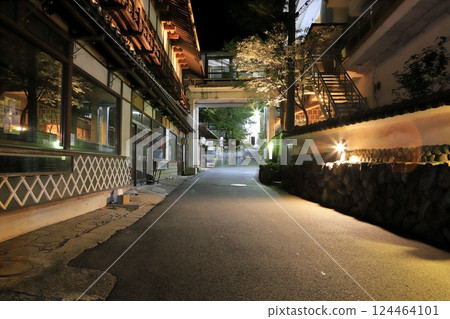 四萬溫泉夜景 四萬溫泉夜景 124464101