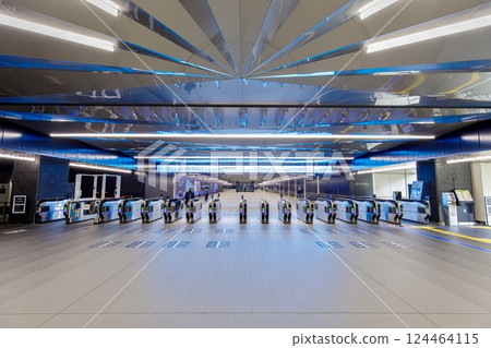 Osaka Metro, Yumeshima Station ticket gate 124464115