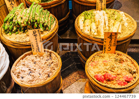醬菜、醃菜、日本料理圖片錦市場 醬菜、醃菜、日本料理圖片錦市場 124467739