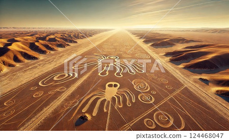 The Secret of the Giant Geoglyphs The Secret of the Giant Geoglyphs 124468047