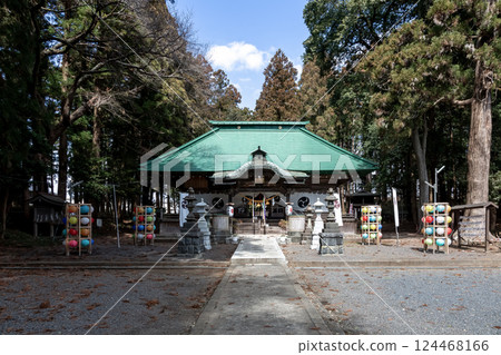 The worship hall of Baba Hachiman Shrine, also known as Bamba no Hachiman-san [Hitachiota City, Ibaraki Prefecture] 124468166