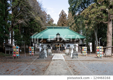 The worship hall of Baba Hachiman Shrine, also known as Bamba no Hachiman-san [Hitachiota City, Ibaraki Prefecture] 124468168
