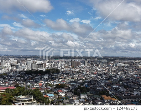 Shonan Chigasaki City Aerial View 124468173