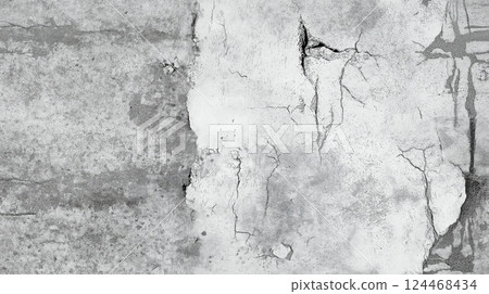粗糙、破裂的混凝土紋理 124468434
