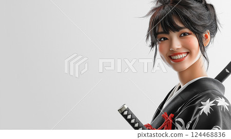 Cosplayer Asian Woman 124468836