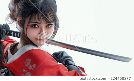 Cosplayer Asian Woman 124468877