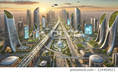 未來城市 124469021