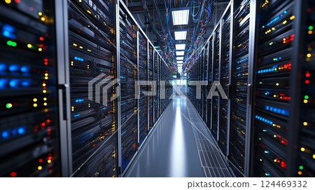 Image of a computer server 124469332
