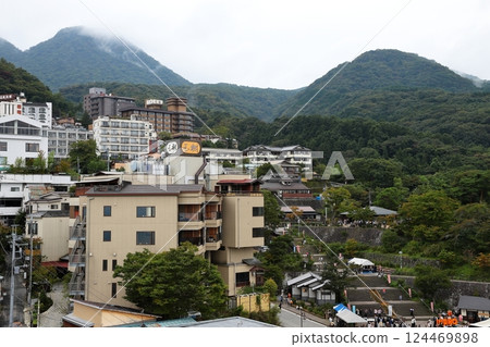 Ikaho溫泉的城市景觀 Ikaho溫泉的城市景觀 124469898